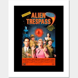 Classic Science Fiction Movie Poster - Alien Trespass Posters and Art